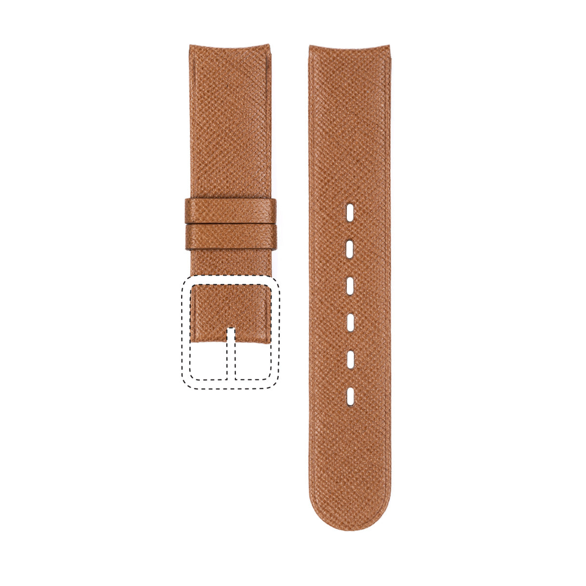 Textured Leather Strap for TYPE 1 and 8