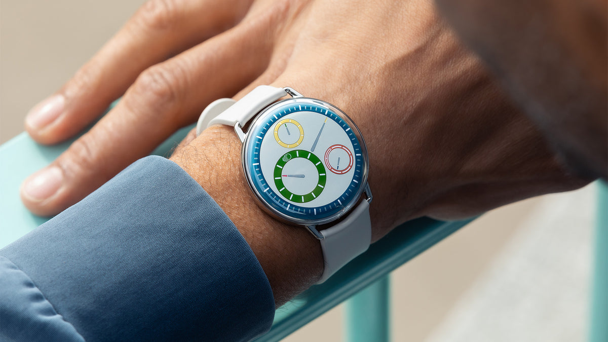 Type Null Watch Buy the Ressence TYPE 1 Round Multicolour | Essential Titanium Watch