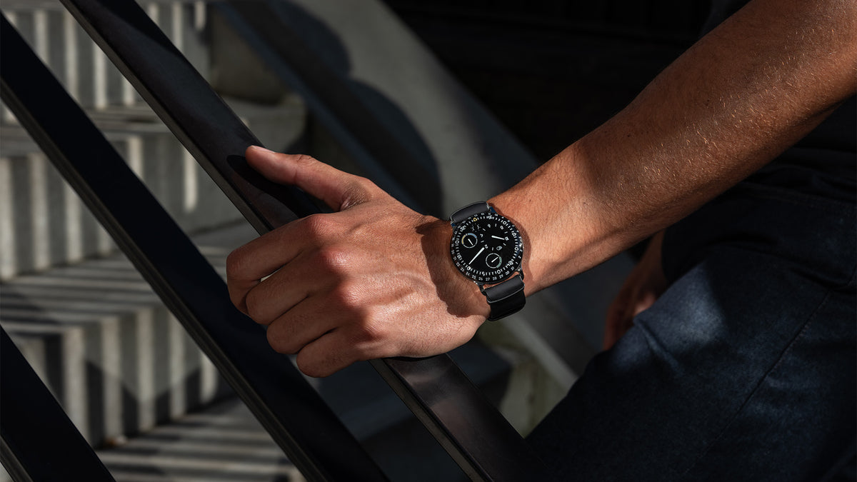 Buy the Ressence TYPE 3 Black | Oil-Filled Watch
