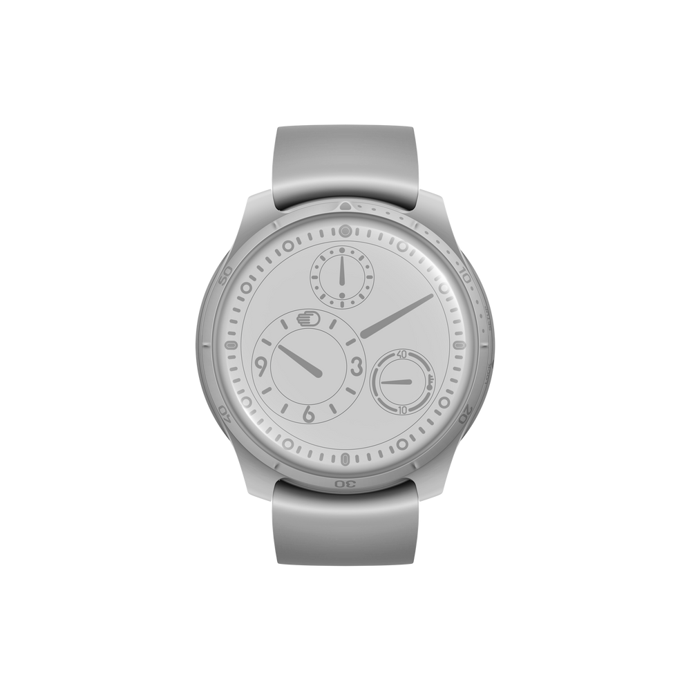 Grey rendering of the Ressence TYPE 5
